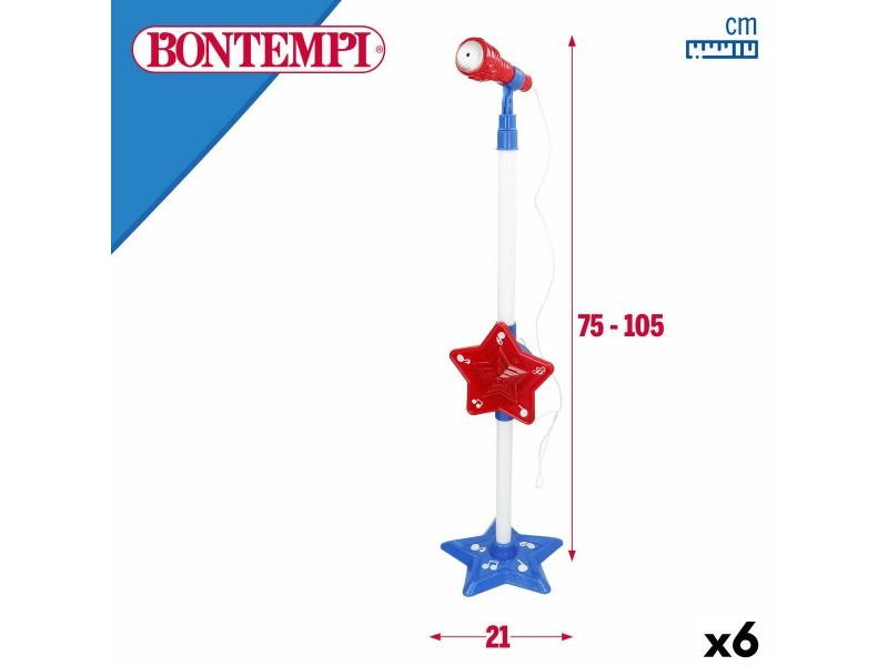 Музикална Играчка Bontempi 21 x 105 x 21 cm (6 броя)