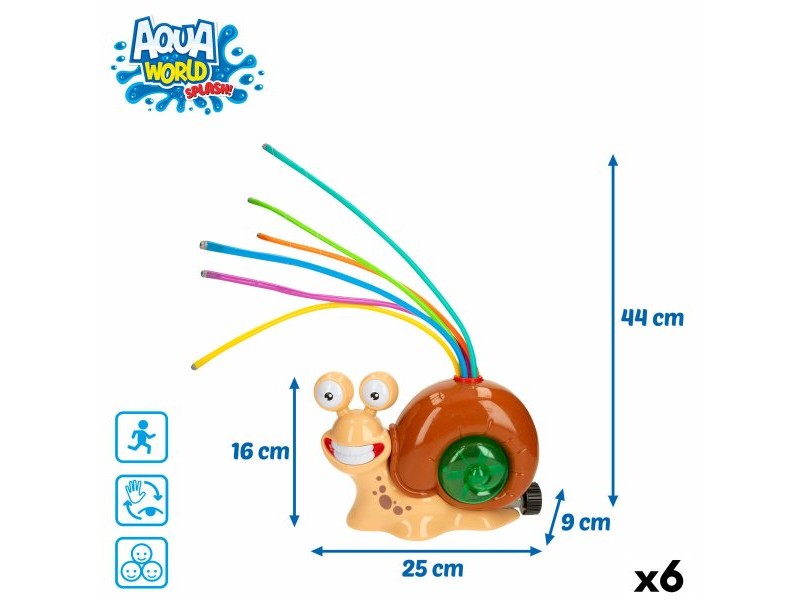 Спринклер Играчка Водна Пръскачка Colorbaby Пластмаса 25 x 16 x 9 cm