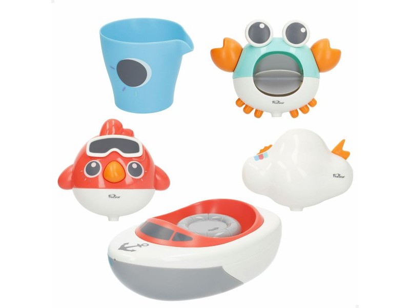 Играчка за Баня Colorbaby 16 x 6,5 x 9 cm 6 броя