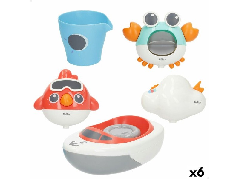 Играчка за Баня Colorbaby 16 x 6,5 x 9 cm 6 броя