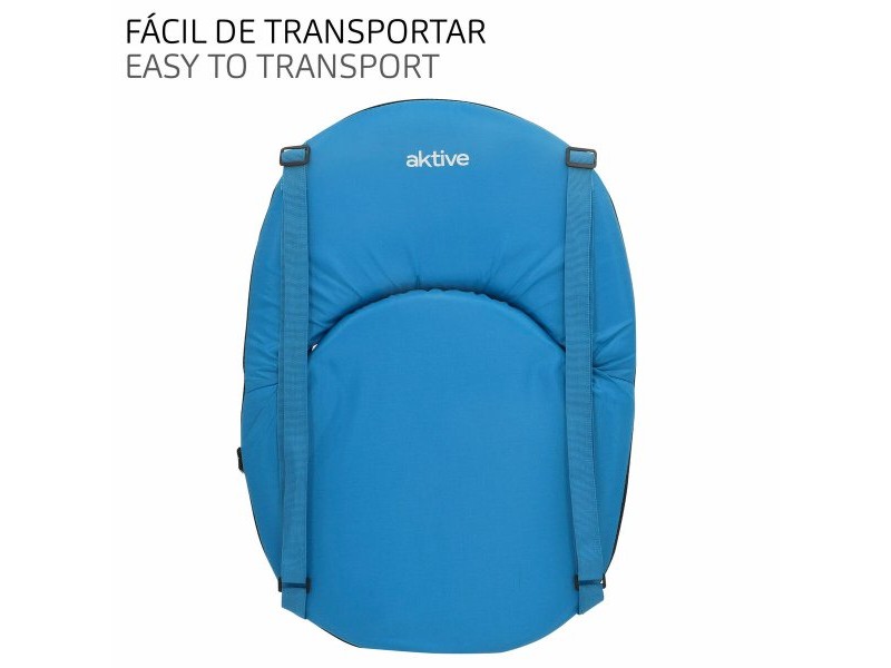 Седалка Aktive Син 41 x 33 x 40 cm Сгъваем (2 броя)