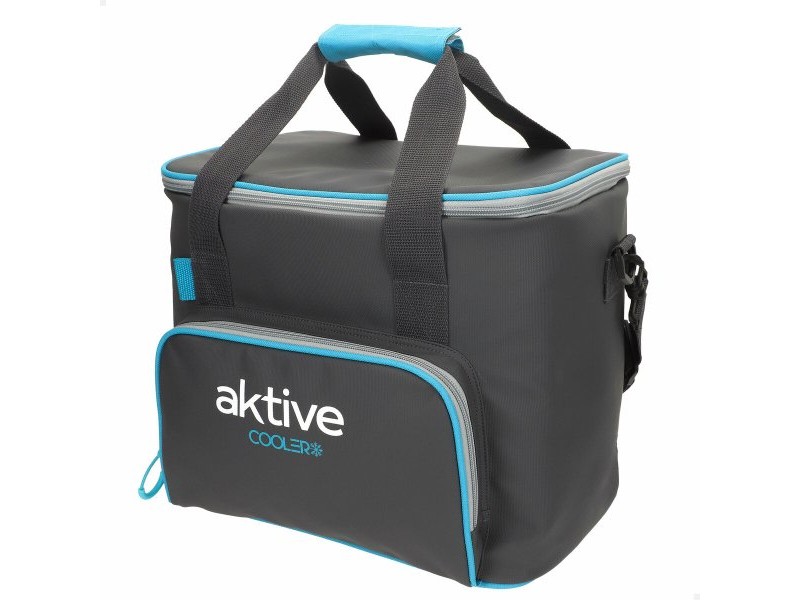 Преносима Хладилна Чанта Aktive 20 L 32 x 28 x 23 cm Черен (4 броя)