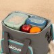 Преносима Хладилна Чанта Aktive 20 L 32 x 28 x 23 cm Черен (4 броя)