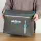 Преносима Хладилна Чанта Aktive 18 L 34 x 26 x 21 cm Черен (6 броя)