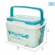 Преносима Твърда Хладилна Чанта Aktive 5 L 28 x 19 x 21 cm Син (6 броя)
