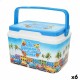 Преносима Твърда Хладилна Чанта Aktive 5 L 28 x 19 x 21 cm Син (6 броя)