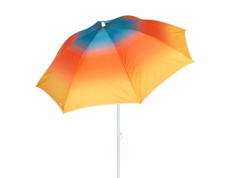 Плажен чадър Aktive Многоцветен 180 x 195 x 180 cm (6 броя)