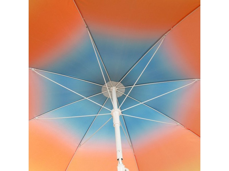 Плажен чадър Aktive Многоцветен 180 x 195 x 180 cm (6 броя)