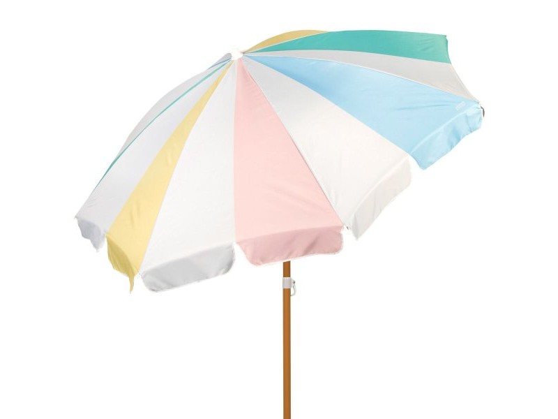 Плажен чадър Aktive Ø 200 cm 20 x 185 x 20 cm (6 броя)