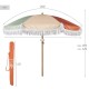 Плажен чадър Aktive Ø 200 cm 200 x 185 x 200 cm (4 броя)