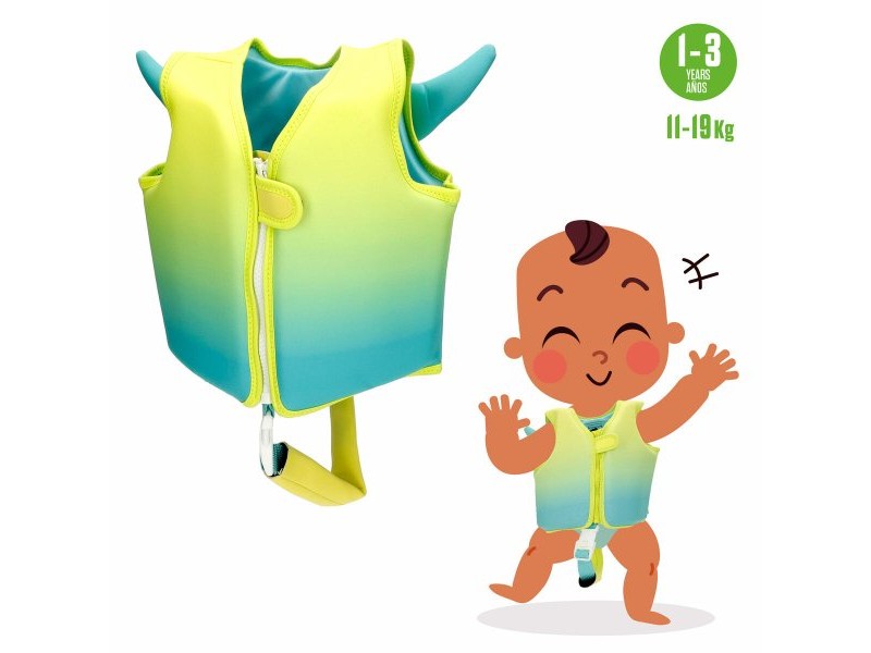 Спасителна жилетка AquaSport 30 x 30 x 10 cm Жълт (4 броя)