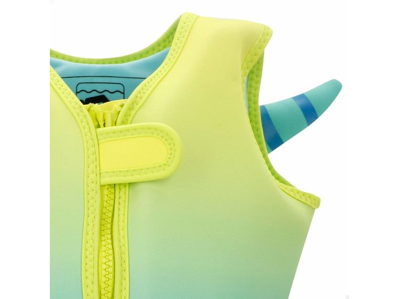 Спасителна жилетка AquaSport 30 x 30 x 10 cm Жълт (4 броя)