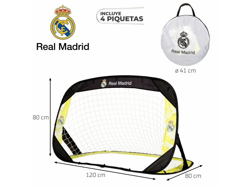 Футболна Врата Real Madrid C.F. 120 x 80 x 80 cm (2 броя) Футболна Врата Real Madrid C.F. 120 x 80 x 80 cm (2 броя)