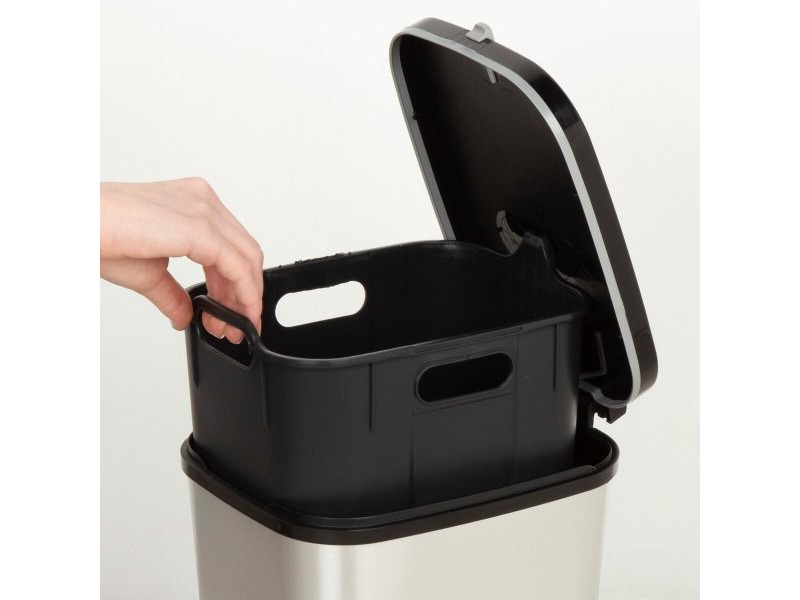 Кошче за боклук Curver Сив Пластмаса 25 L (4 броя)