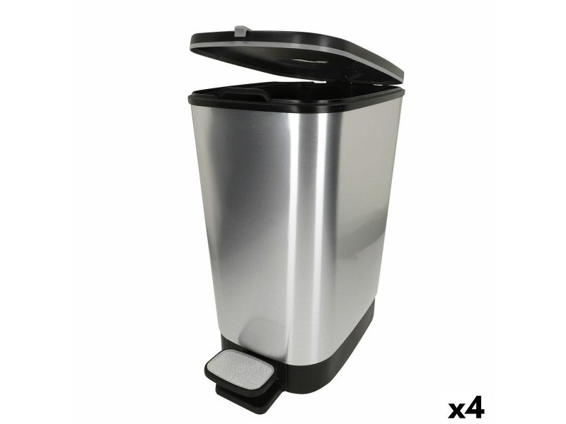 Кошче за боклук Curver Сив Пластмаса 25 L (4 броя)