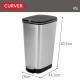 Кошче за боклук Curver Сив Пластмаса 45 L (3 броя)