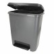 Кошче за боклук Curver Тъмно сив Пластмаса 25 L (5 броя)