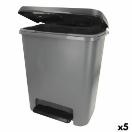 Кошче за боклук Curver Тъмно сив Пластмаса 25 L (5 броя)