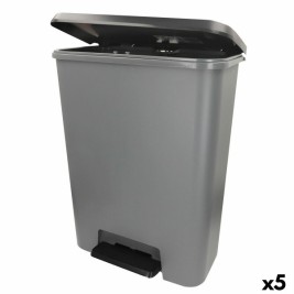 Кошче за боклук Curver Тъмно сив Пластмаса 50 L (5 броя)