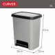Кошче за боклук Curver Сив Пластмаса 25 L (5 броя)