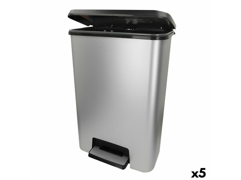 Кошче за боклук Curver Сив Пластмаса 50 L (5 броя)