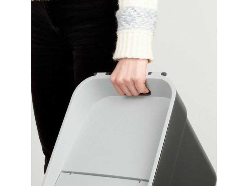Кошче за боклук Curver Сив Пластмаса 20 L (6 броя)