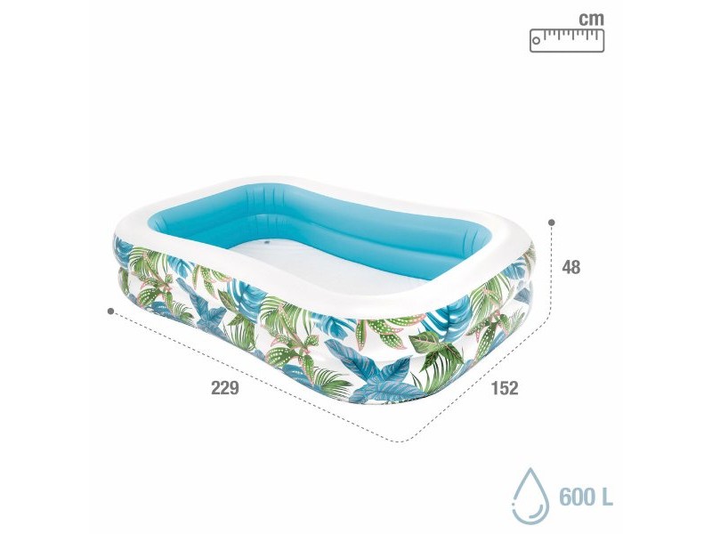 Надуваем Басейн Intex 600 L 229 x 48 x 152 cm (3 броя)
