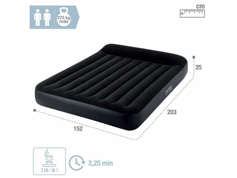 Air Bed Intex 152 x 25 x 203 cm (3 броя)