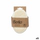 Гъба за Тяло Berilo Бял Бежов 11 x 15 x 5 cm (12 броя)