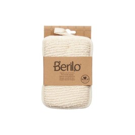 Гъба за Тяло Berilo Бял Бежов 11 x 16,5 x 2 cm (12 броя)