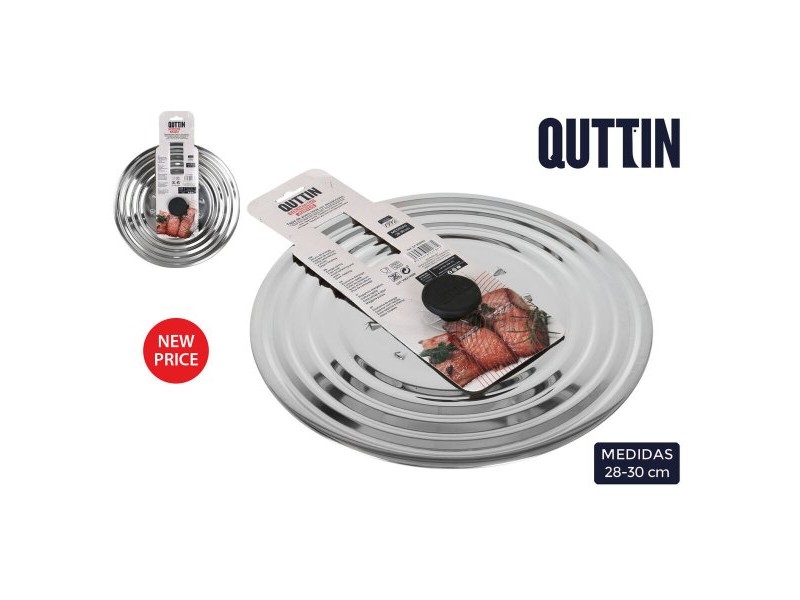 Капак за Тиган за Пържене Quttin Quttin Неръждаема стомана