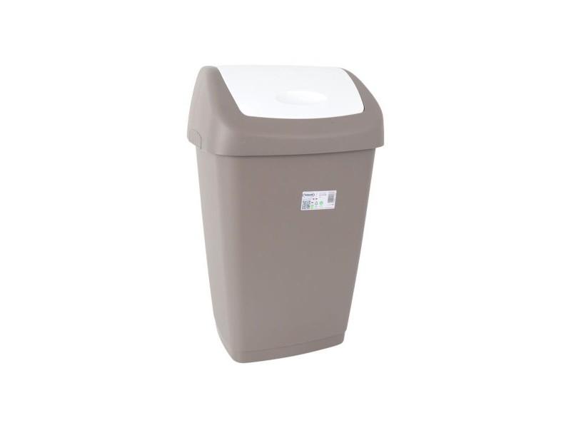 Кошче за боклук Tontarelli Aurora Сив 55 L (6 броя)