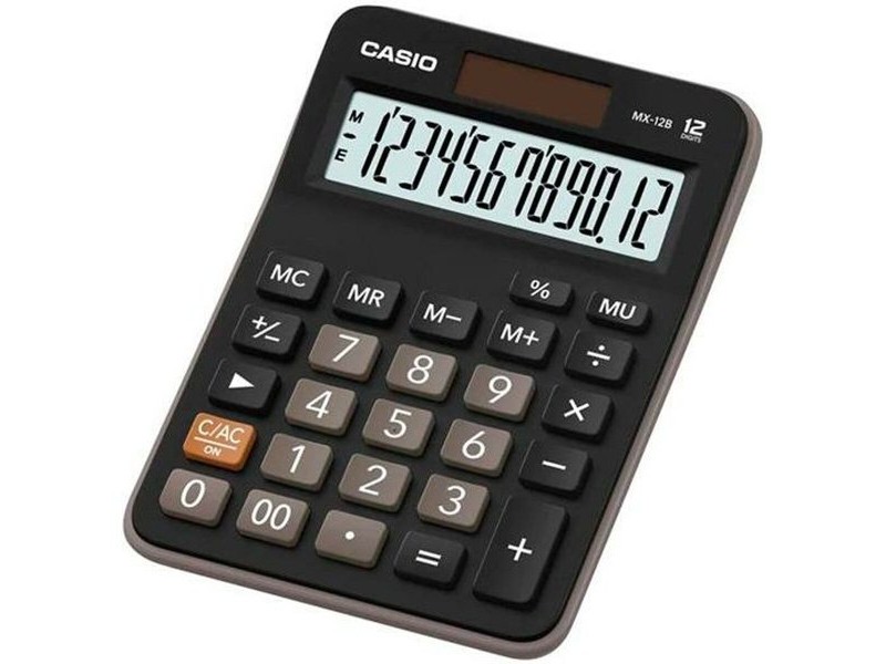 Калкулатор Casio MX-12B Черен 14,7 x 10,6 x 2,9 cm (10 броя)
