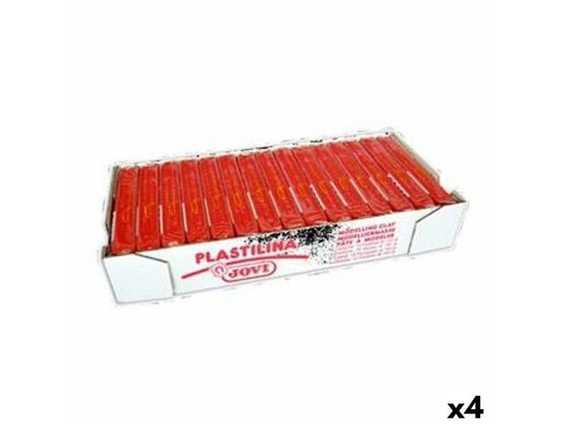Глина за моделиране Jovi Червен 150 g 15 Части (4 броя)