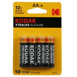 Алкални батерии Kodak LR06 4 Части (20 броя)