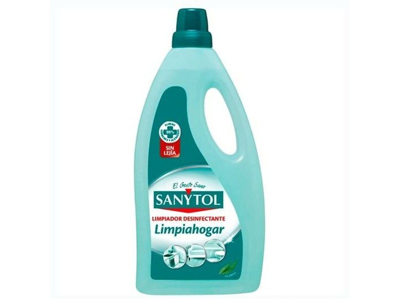 Препарат за почистване на повърхности Sanytol 1,2 L Дезинфекционен Дом (8 броя)