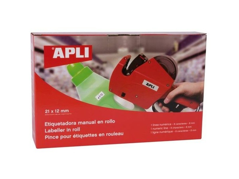 Ръчен Етикет Apli 21 x 12 mm (12 броя)