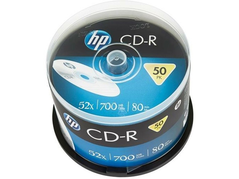 CD-R HP 700 MB 52x (4 броя)