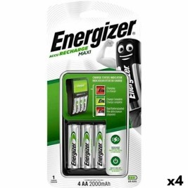 Зарядно + зареждащи се батерии Energizer (4 броя)