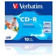 CD-R Verbatim CD-R AZO 700 MB 52x 10 Части (10 броя)
