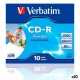 CD-R Verbatim CD-R AZO 700 MB 52x 10 Части (10 броя)