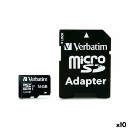 SDHC карта памет Verbatim 16 GB (10 броя)