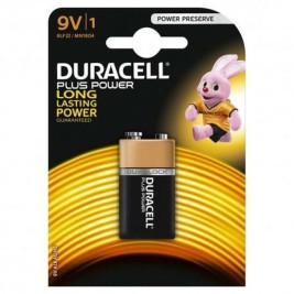 Алкална батерия DURACELL 9 V 6LR61 (10 броя)