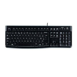 Клавиатура Logitech K120 Черен Испанска Qwerty (10 броя)