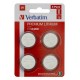 Литиеви кръгли батерии Verbatim CR2450 (4 Части) (20 броя)