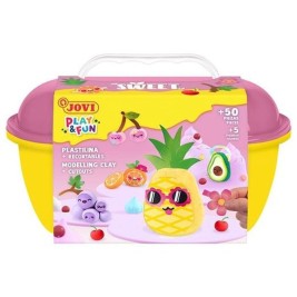 Игра от Пластелин Jovi PLAY&FUN SWEET Многоцветен (4 броя)