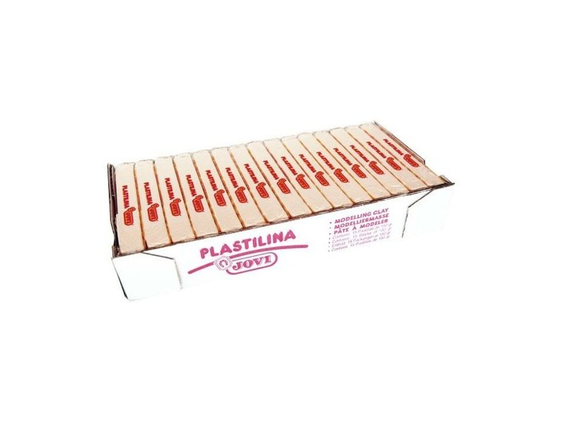 Глина за моделиране Jovi Бял 150 g 15 Части (4 броя)