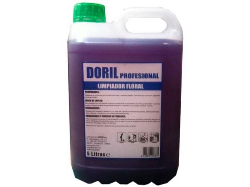 Почистващо средство за Подове VINFER Doril 5 L (4 броя)
