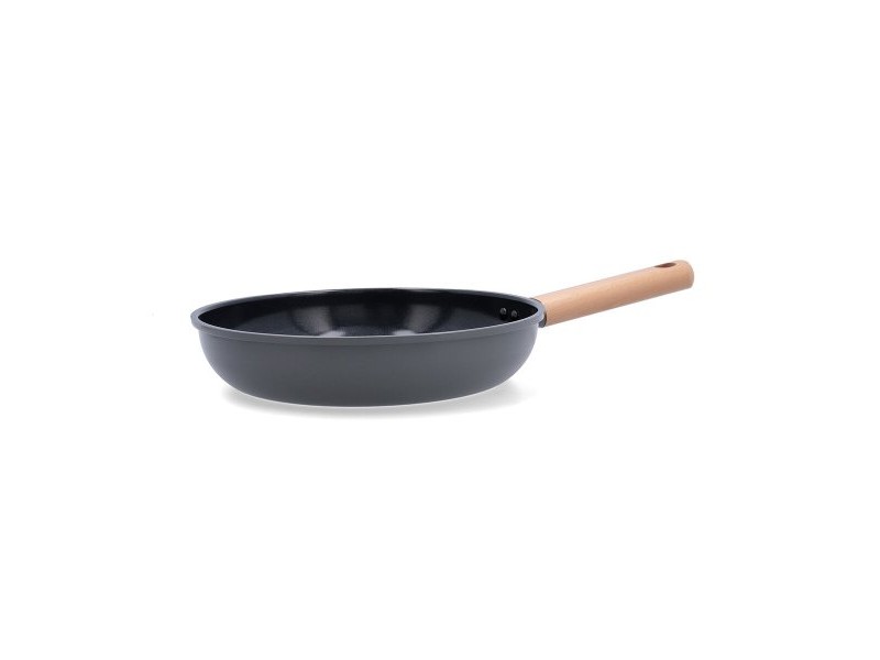 Тиган Bidasoa Mia Сив Метал Ø 24 cm (6 броя)