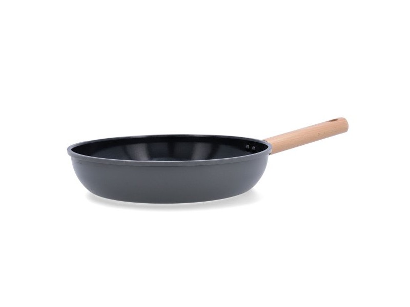 Тиган Bidasoa Mia Сив Метал Ø 28 cm (6 броя)